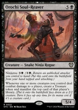 Orochi Soul-Reaver⁣ - Commander: Outlaws of Thunder Junction⁣ (Rare)⁣ [22]