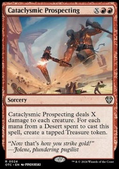 Cataclysmic Prospecting⁣ - Commander: Outlaws of Thunder Junction⁣ (Rare)⁣ [24]