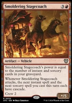 Smoldering Stagecoach⁣ - Commander: Outlaws of Thunder Junction⁣ (Rare)⁣ [30]