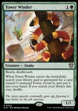 Tower Winder⁣ - Commander: Outlaws of Thunder Junction⁣ (Rare)⁣ [34]
