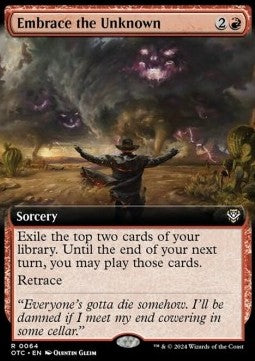 Embrace the Unknown⁣ - Commander: Outlaws of Thunder Junction: Extras⁣ (Rare)⁣ [64]