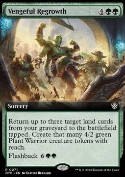 Vengeful Regrowth⁣ - Commander: Outlaws of Thunder Junction: Extras⁣ (Rare)⁣ [71]