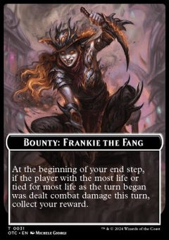 Bounty: Frankie the Fang⁣ - Outlaws of Thunder Junction: Tokens⁣ (Token)⁣ [T 31]