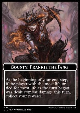 Bounty: Frankie the Fang⁣ - Outlaws of Thunder Junction: Tokens⁣ (Token)⁣ [T 31]