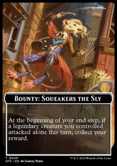 Bounty: Squeakers the Sly⁣ - Outlaws of Thunder Junction: Tokens⁣ (Token)⁣ [T 40]