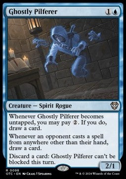 Ghostly Pilferer⁣ - Commander: Outlaws of Thunder Junction⁣ (Rare)⁣ [98]