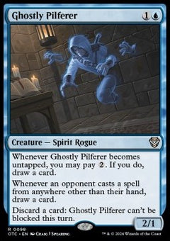 Ghostly Pilferer⁣ - Commander: Outlaws of Thunder Junction⁣ (Rare)⁣ [98]