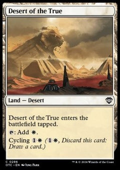 Desert of the True⁣ - Commander: Outlaws of Thunder Junction⁣ (Common)⁣ [286]