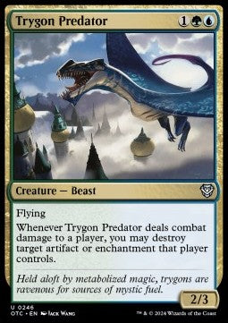 Trygon Predator⁣ - Commander: Outlaws of Thunder Junction⁣ (Uncommon)⁣ [246]