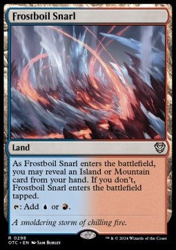 Frostboil Snarl⁣ - Commander: Outlaws of Thunder Junction⁣ (Rare)⁣ [298]