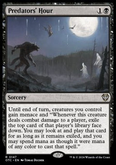 Predators' Hour⁣ - Commander: Outlaws of Thunder Junction⁣ (Rare)⁣ [147]