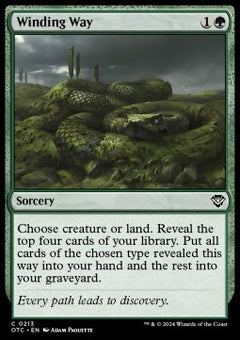 Winding Way⁣ - Commander: Outlaws of Thunder Junction⁣ (Common)⁣ [213]