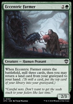 Eccentric Farmer⁣ - Commander: Outlaws of Thunder Junction⁣ (Common)⁣ [190]