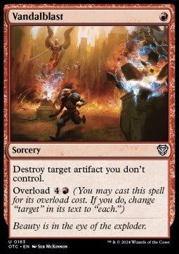 Vandalblast⁣ - Commander: Outlaws of Thunder Junction⁣ (Uncommon)⁣ [183]