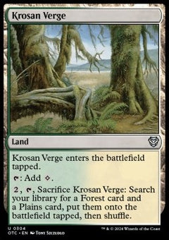 Krosan Verge⁣ - Commander: Outlaws of Thunder Junction⁣ (Uncommon)⁣ [304]