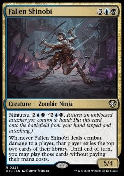 Fallen Shinobi⁣ - Commander: Outlaws of Thunder Junction⁣ (Rare)⁣ [226]