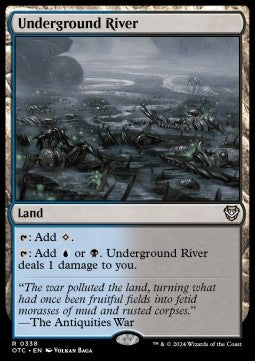 Underground River⁣ - Commander: Outlaws of Thunder Junction⁣ (Rare)⁣ [338]