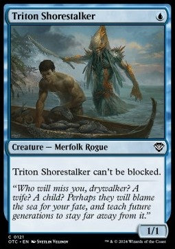 Triton Shorestalker⁣ - Commander: Outlaws of Thunder Junction⁣ (Common)⁣ [121]