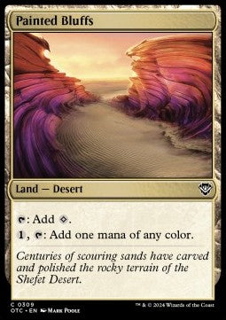 Painted Bluffs⁣ - Commander: Outlaws of Thunder Junction⁣ (Common)⁣ [309]