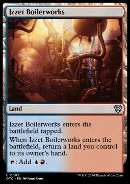 Izzet Boilerworks⁣ - Commander: Outlaws of Thunder Junction⁣ (Uncommon)⁣ [302]