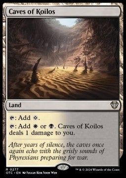 Caves of Koilos⁣ - Commander: Outlaws of Thunder Junction⁣ (Rare)⁣ [277]