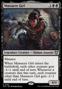 Massacre Girl⁣ - Commander: Outlaws of Thunder Junction⁣ (Rare)⁣ [140]