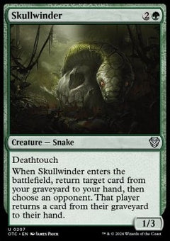 Skullwinder⁣ - Commander: Outlaws of Thunder Junction⁣ (Uncommon)⁣ [207]