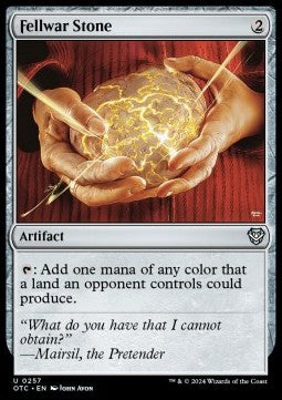 Fellwar Stone⁣ - Commander: Outlaws of Thunder Junction⁣ (Uncommon)⁣ [257]