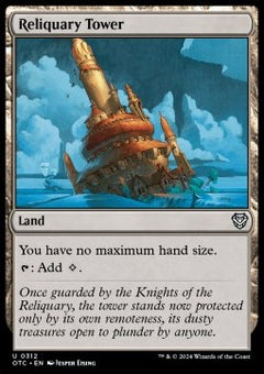 Reliquary Tower⁣ - Commander: Outlaws of Thunder Junction⁣ (Uncommon)⁣ [312]
