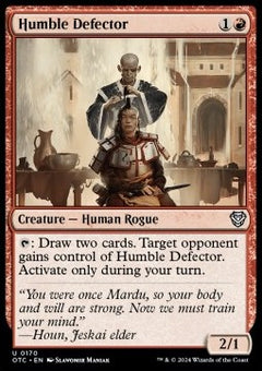 Humble Defector⁣ - Commander: Outlaws of Thunder Junction⁣ (Uncommon)⁣ [170]