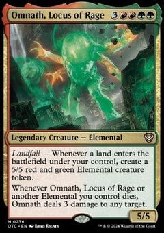 Omnath, Locus of Rage⁣ - Commander: Outlaws of Thunder Junction⁣ (Mythic)⁣ [236]