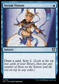 Serum Visions⁣ - Commander: Outlaws of Thunder Junction⁣ (Uncommon)⁣ [112]