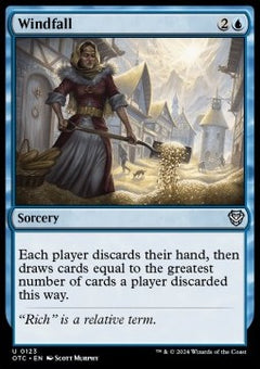 Windfall⁣ - Commander: Outlaws of Thunder Junction⁣ (Uncommon)⁣ [123]