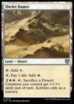 Shefet Dunes⁣ - Commander: Outlaws of Thunder Junction⁣ (Uncommon)⁣ [318]