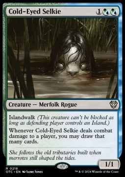 Cold-Eyed Selkie⁣ - Commander: Outlaws of Thunder Junction⁣ (Rare)⁣ [218]