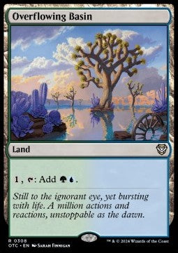 Overflowing Basin⁣ - Commander: Outlaws of Thunder Junction⁣ (Rare)⁣ [308]