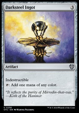Darksteel Ingot⁣ - Commander: Outlaws of Thunder Junction⁣ (Uncommon)⁣ [256]