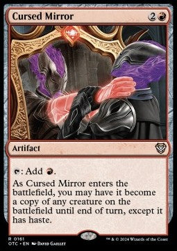 Cursed Mirror⁣ - Commander: Outlaws of Thunder Junction⁣ (Rare)⁣ [161]