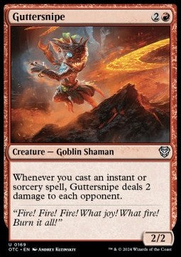 Guttersnipe⁣ - Commander: Outlaws of Thunder Junction⁣ (Uncommon)⁣ [169]