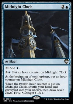 Midnight Clock⁣ - Commander: Outlaws of Thunder Junction⁣ (Rare)⁣ [100]