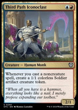 Third Path Iconoclast⁣ - Commander: Outlaws of Thunder Junction⁣ (Uncommon)⁣ [244]