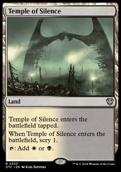 Temple of Silence⁣ - Commander: Outlaws of Thunder Junction⁣ (Rare)⁣ [333]