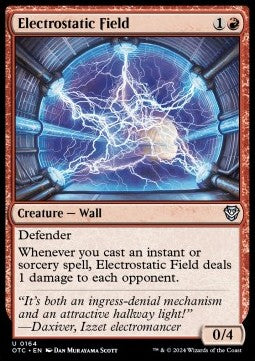 Electrostatic Field⁣ - Commander: Outlaws of Thunder Junction⁣ (Uncommon)⁣ [164]