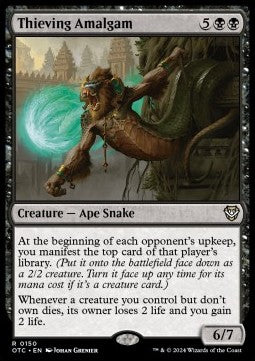 Thieving Amalgam⁣ - Commander: Outlaws of Thunder Junction⁣ (Rare)⁣ [150]