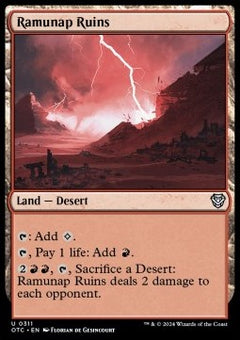 Ramunap Ruins⁣ - Commander: Outlaws of Thunder Junction⁣ (Uncommon)⁣ [311]