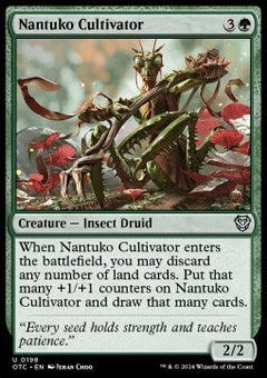 Nantuko Cultivator⁣ - Commander: Outlaws of Thunder Junction⁣ (Uncommon)⁣ [198]
