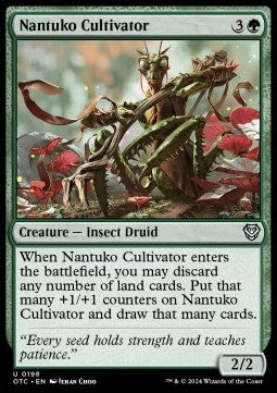 Nantuko Cultivator⁣ - Commander: Outlaws of Thunder Junction⁣ (Uncommon)⁣ [198]