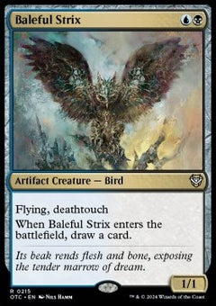 Baleful Strix⁣ - Commander: Outlaws of Thunder Junction⁣ (Rare)⁣ [215]