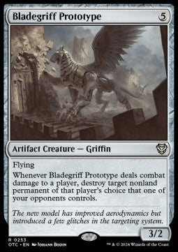 Bladegriff Prototype⁣ - Commander: Outlaws of Thunder Junction⁣ (Rare)⁣ [253]