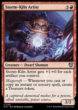 Storm-Kiln Artist⁣ - Commander: Outlaws of Thunder Junction⁣ (Uncommon)⁣ [181]